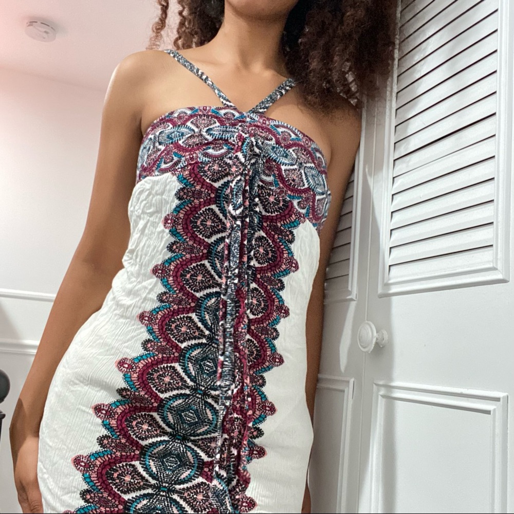 bohemian style maxi dress